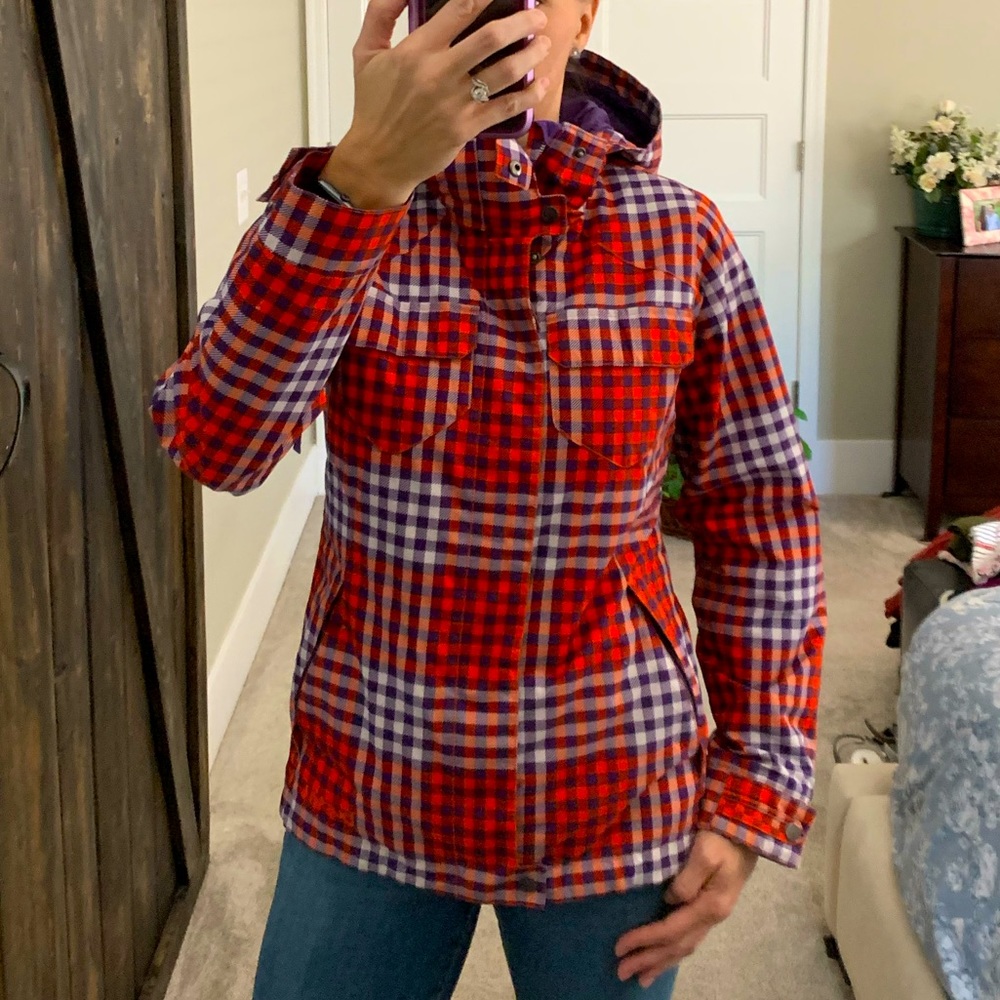 Burton Dryride “Cool Flavors” Gingham Ski Jacket